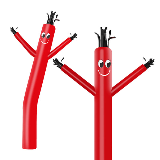 8ft Red Inflatable Air Puppet Dancer– Replacement for 9" Blower (No Blower)