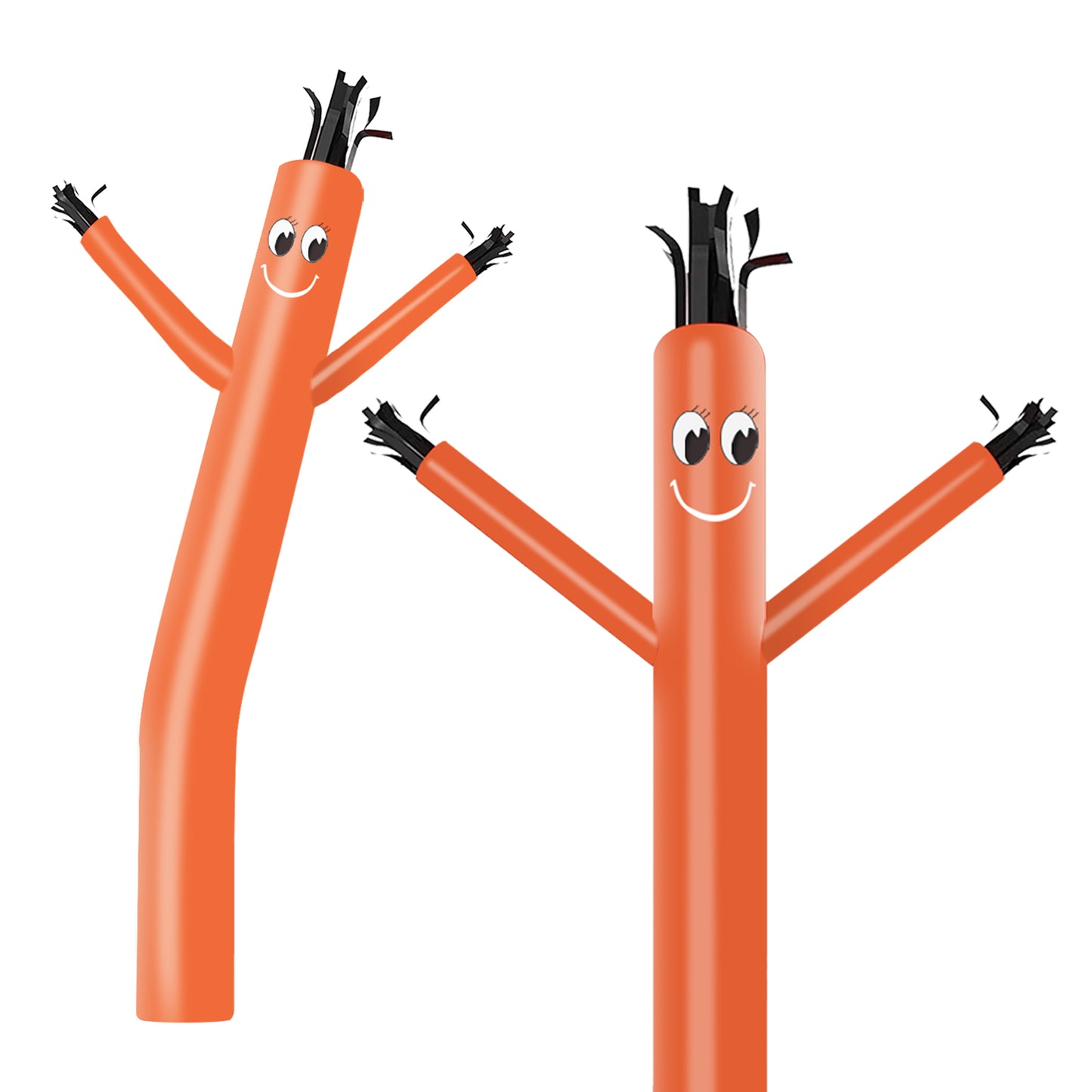8ft Orange Inflatable Air Puppet Dancer– Replacement for 9" Blower (No Blower)