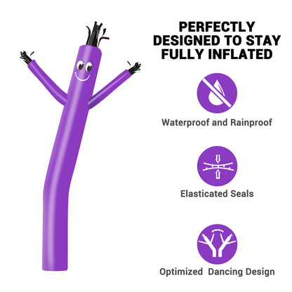 8ft Purple Inflatable Air Puppet Dancer– Replacement for 9" Blower (No Blower)